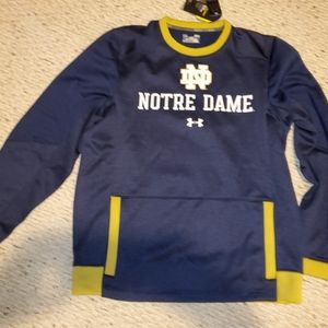 Men's Under Armour Notre Dame Sweatshirt Large